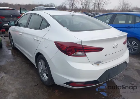 2020 Hyundai Elantra Value Edition from USA, damaged, VIN 5NPD84LFXLH578311